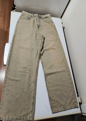 Diğer Eskitilmis Model Denim Pantolon