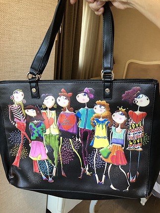 Love Moschino Love Moschino orjinal shopping bag silinebilir plaj çantası olab