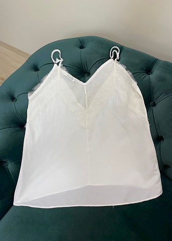 Dantelli kadın bluz - Görsel 2