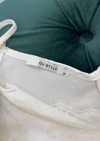 Dantelli kadın bluz - Görsel 4