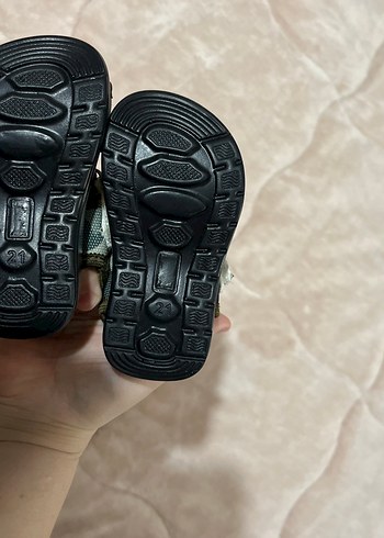 Erkek Çocuk Kamuflaj Desenli Cırtcırtlı sandalet - Görsel 2