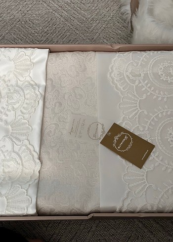 Krem yatak örtüsü - Görsel 5