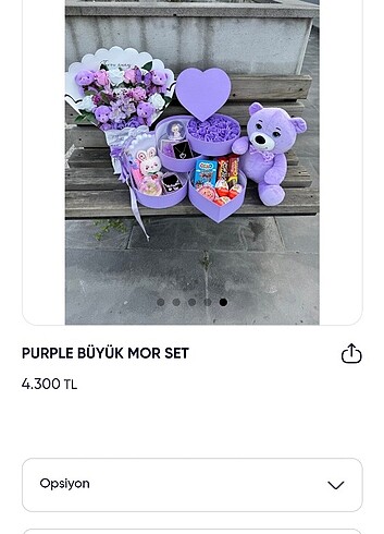 universal Beden mor Renk hediye seti