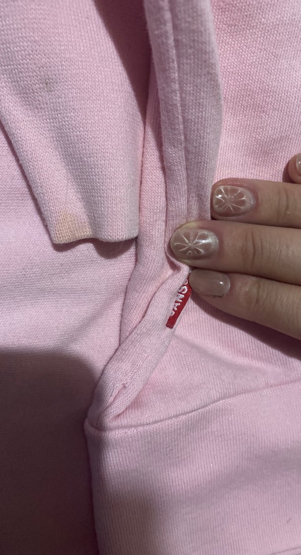 Pembe Uzun Kollu Sweatshirt - Görsel 4