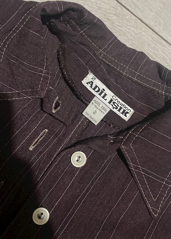 Vintage Kısa Kollu Keten Kadın Gömlek - Görsel 2