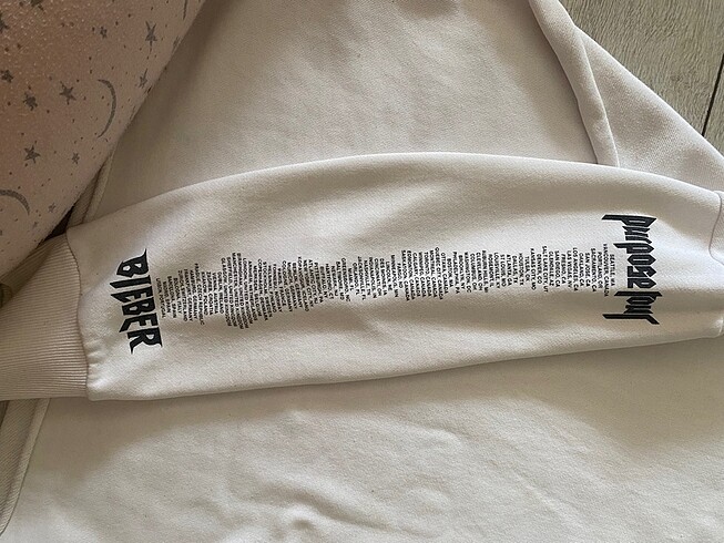 Justin Bieber 2017 koleksiyon H&M Sweatshirt - Görsel 6