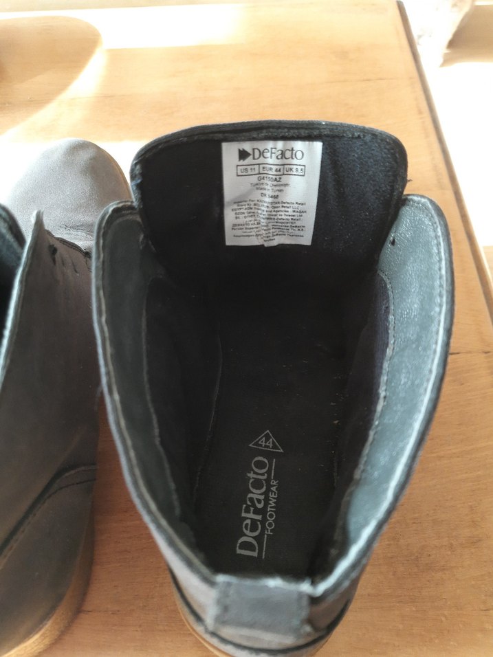 DE FACTO Gri Süet Erkek Bot (44) - Görsel 4