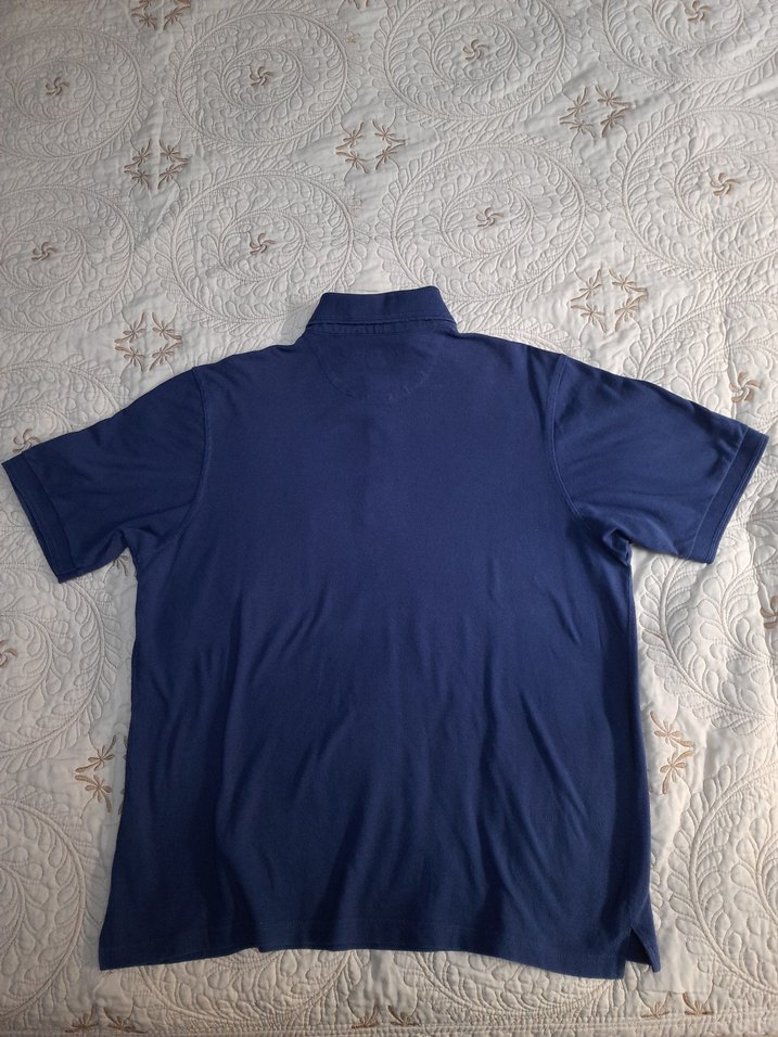 HATEMOGLU Lacivert Erkek Kısa Kollu Polo T-Shirt (L)/İyi durumda - Görsel 4