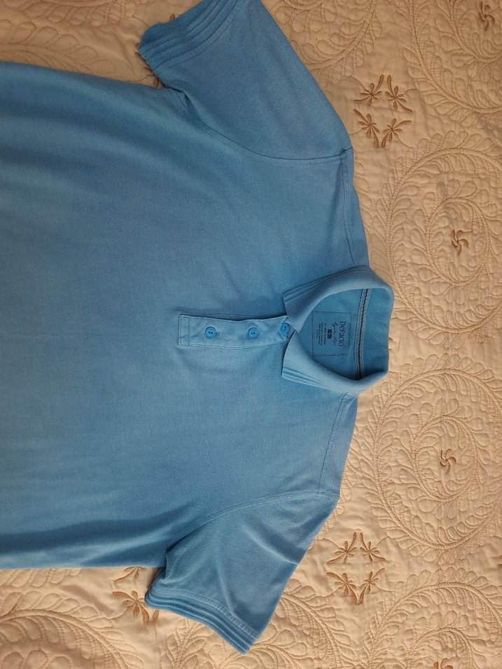 De Facto Erkek Mavi K.K Polo Tişört (L)/iyi durumda - Görsel 2