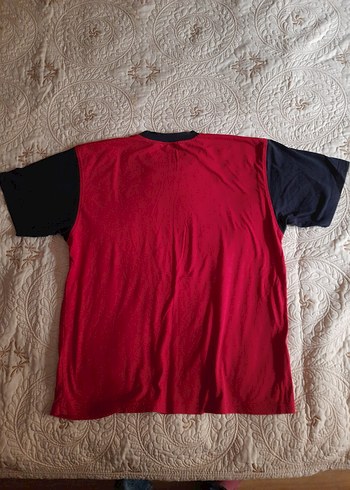 QULVER Kırmızı Lavivert K.K Erkek T-Shirt (XL) - Görsel 5