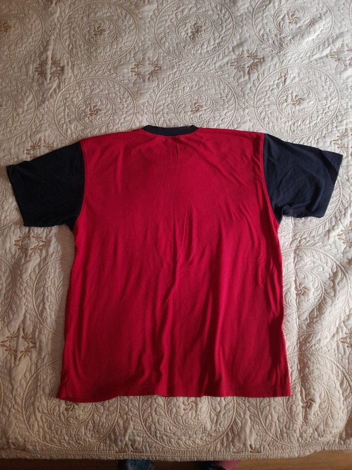 QULVER Kırmızı Lavivert K.K Erkek T-Shirt (XL) - Görsel 5