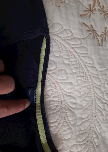 DeFacto Lacivert-Beyaz Çizgili K.K Tişört (3XL) - Görsel 3