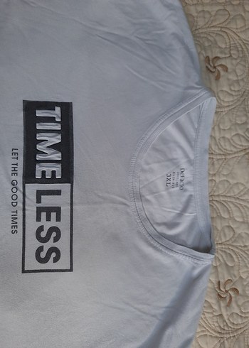 DeFacto TIMELESS Beyaz Erkek Tişört (3XL) - Görsel 3