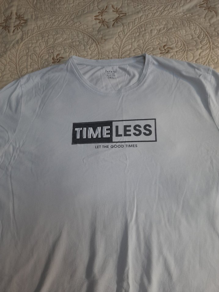 DeFacto TIMELESS Beyaz Erkek Tişört (3XL) - Görsel 2