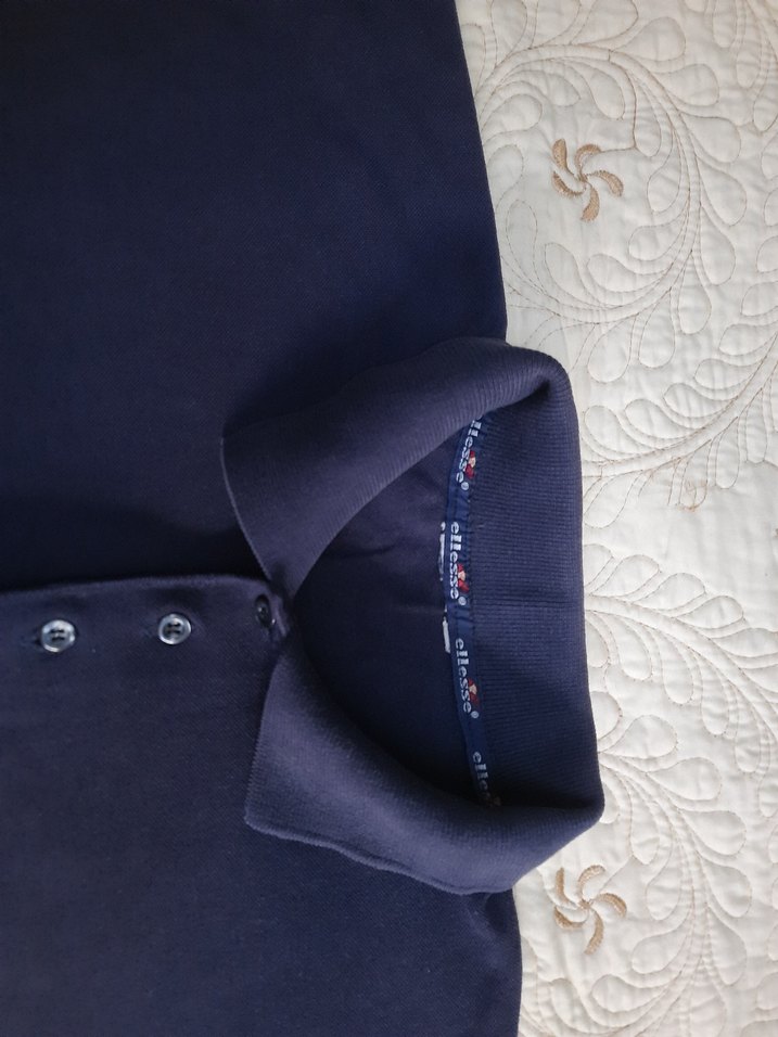 ELLESSE Erkek Lacivert Polo Tişört (3XL/2XL) - Görsel 4