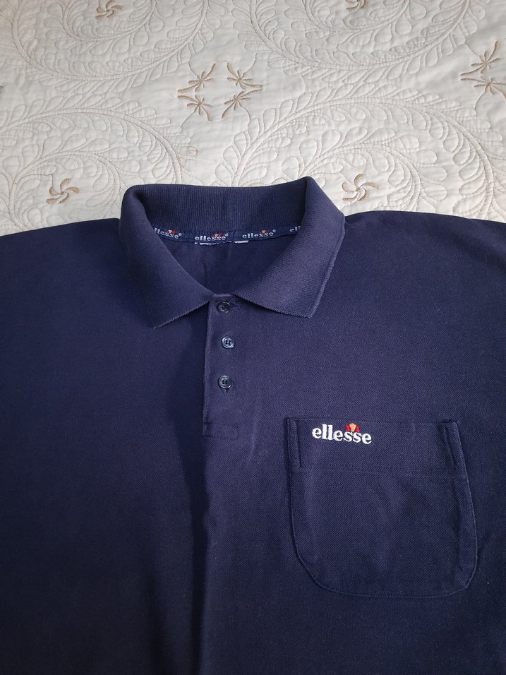 ELLESSE Erkek Lacivert Polo Tişört (3XL/2XL) - Görsel 2