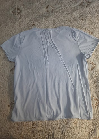 LCW CALIFORNIA SENSATION Baskili Beyaz T-Shirt (2XL) - Görsel 6