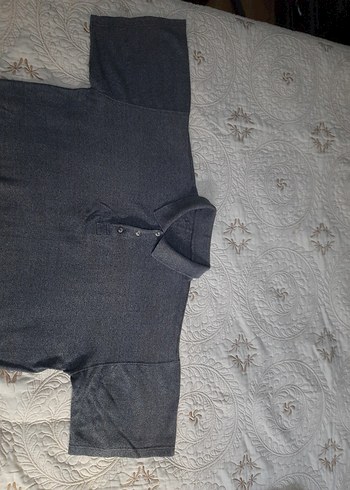 NO NAME Gri Kısa Kollu Erkek Polo Tişört(2XL/3XL) - Görsel 5