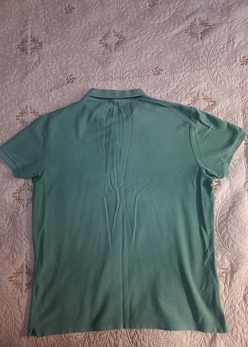 COLIN'S Yeşil Düğmeli Kısa Kollu Polo T-Shirt (XXL) - Görsel 4