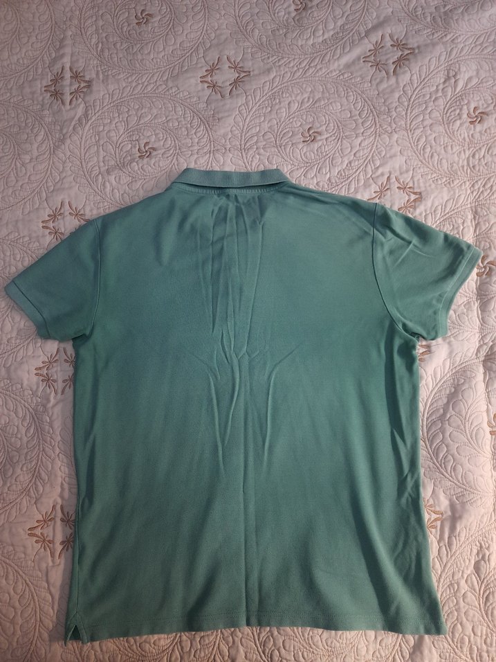 COLIN'S Yeşil Düğmeli Kısa Kollu Polo T-Shirt (XXL) - Görsel 4