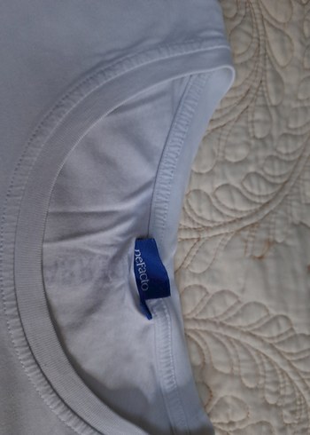 DeFacto NBA Beyaz Baskılı Keten Erkek Tişört (3XL) - Görsel 5