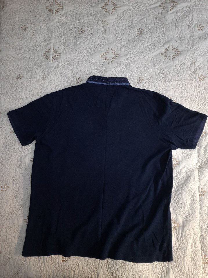 F&F Lacivert Düğmeli Yakali Erkek Polo Tişört (XXL) - Görsel 5