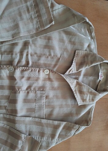 NOSTALJİK BEJ ERKEK PİJAMA TAKIMI (XL) - Görsel 5