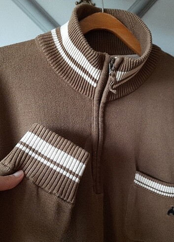 xxl Beden kahverengi Renk WRANGLER ERKEK KAZAK (XXL)