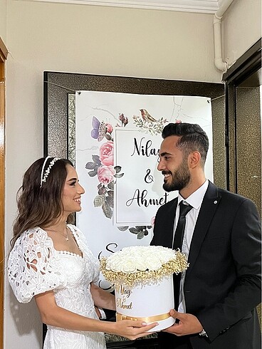 Diğer Dantel beyaz elbise