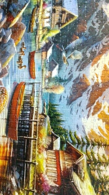 Diğer El emeği puzzle tablo