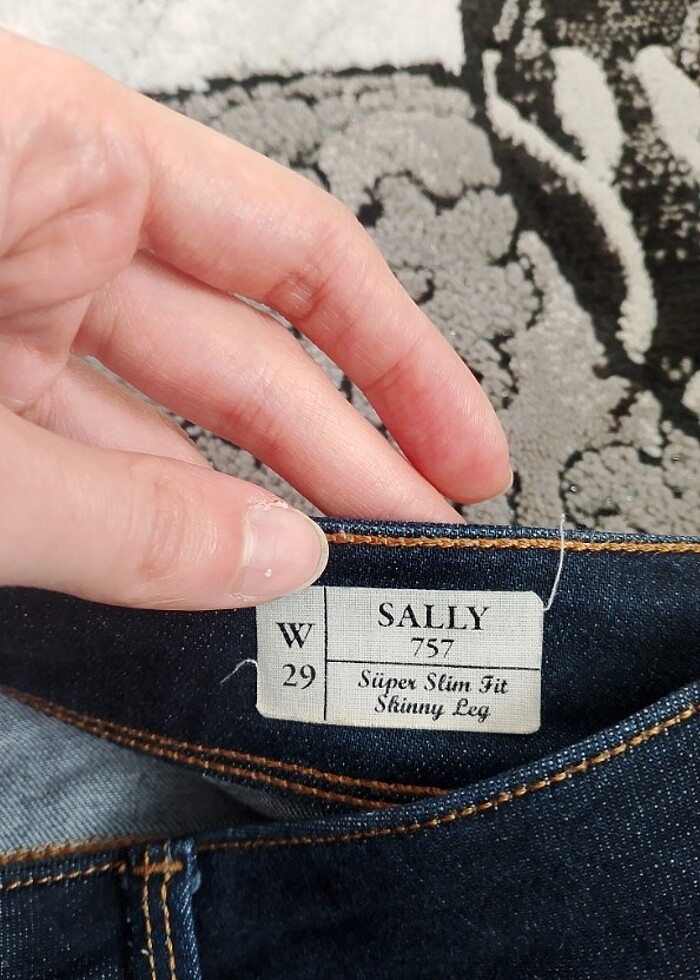 Colins skinny jean düşük bel - Görsel 2