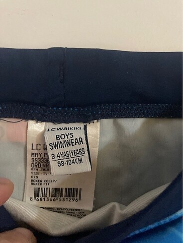 Lcw erkek çocuk mayo
