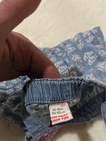 LC Waikiki Kot elbise bebek