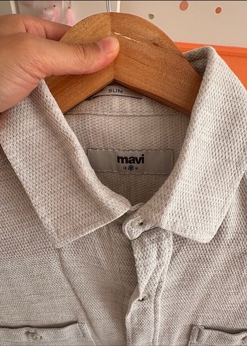 Bej Regular Fit Keten Erkek Gömlek - Görsel 2