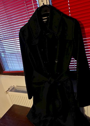 DKNY yün kaban - Görsel 6