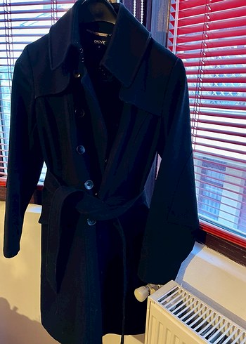 DKNY yün kaban - Görsel 3