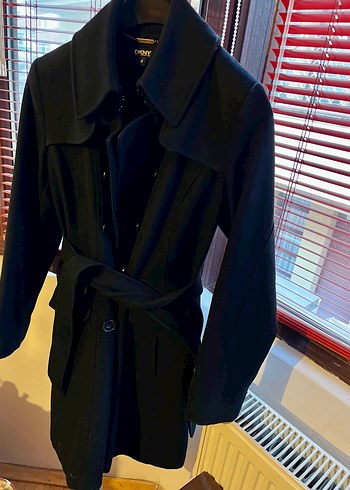 DKNY yün kaban - Görsel 5