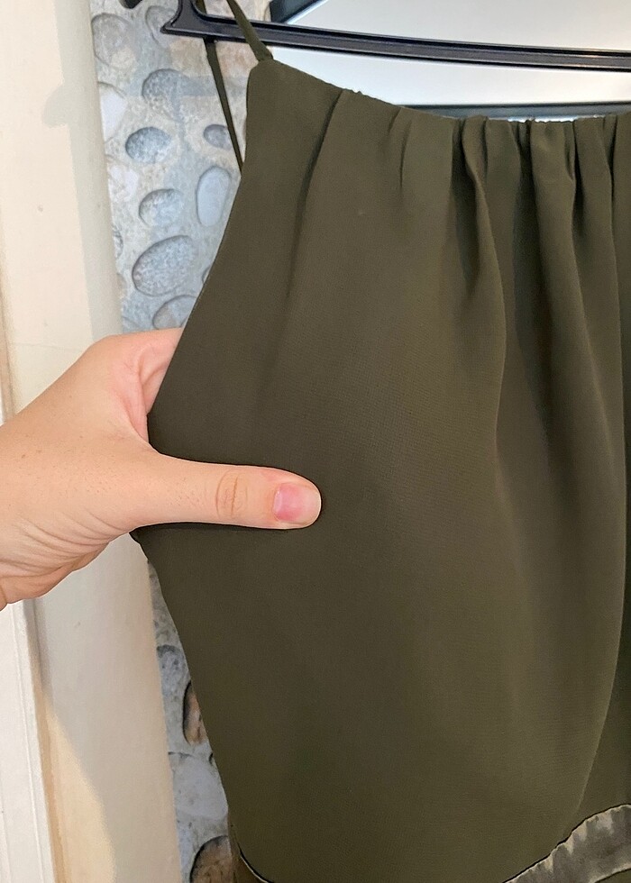 Şifon mini elbise - Görsel 2