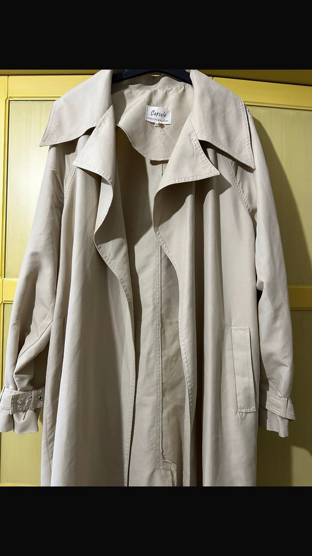 Kadriye Baştürk Trençkot L beden - Görsel 4