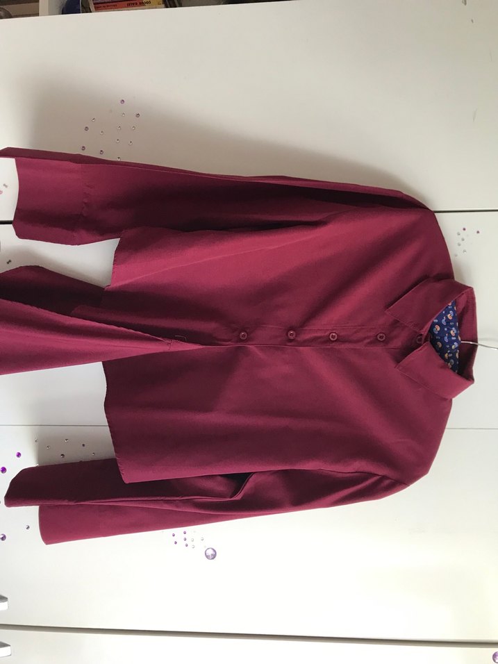 Belden Bağlamalı Gömlek M beden - Görsel 2