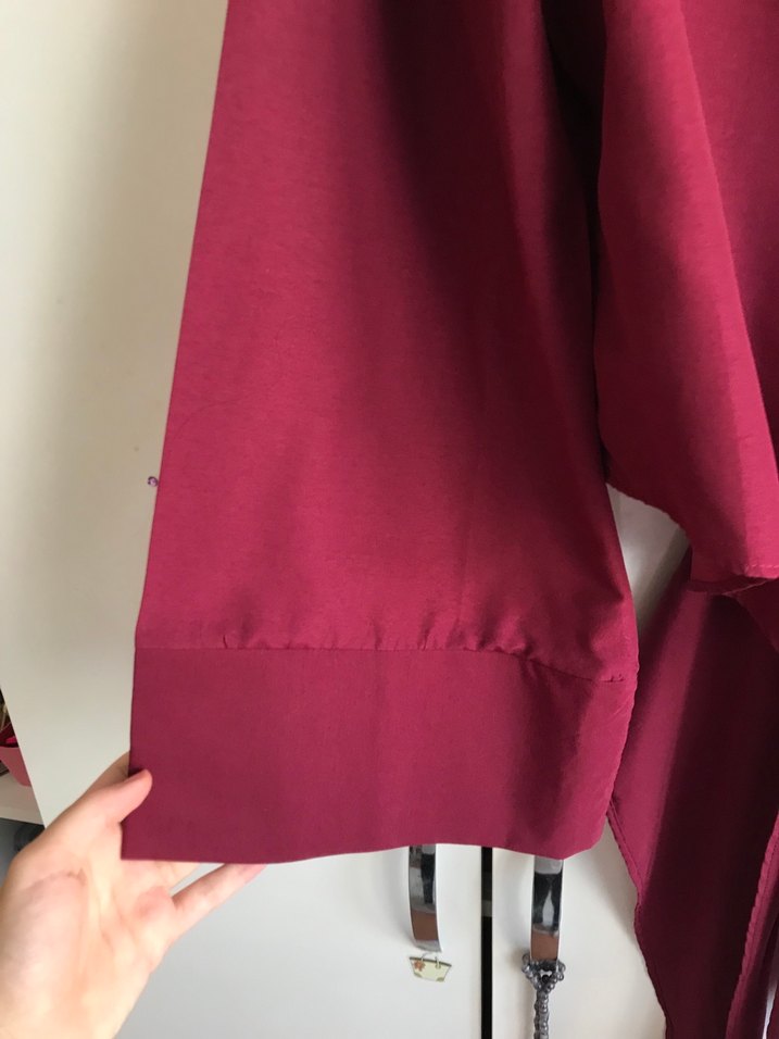 Belden Bağlamalı Gömlek M beden - Görsel 4