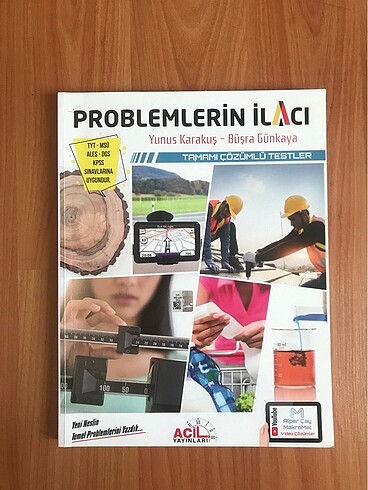 Problemlerin İlacı Acik Yayınları Problem Test Kitabı