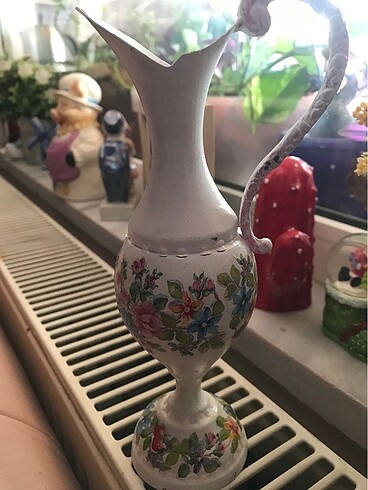 Beden çeşitli Renk Kervan çiçek işlemeli ibrik
