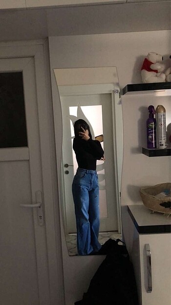 wide leg jean