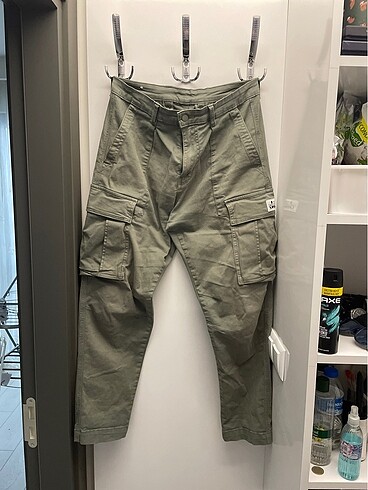 Zara Zara erkek oversize kargo pantalon