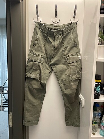 40 Beden Zara erkek oversize kargo pantalon