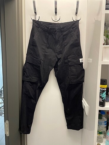 Zara Zara erkek oversize kargo pantalon