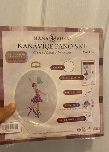 Diğer Kanaviçe Pano Seti 2 adet