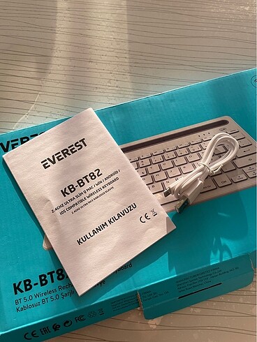 Bluetooth klavye - Görsel 5