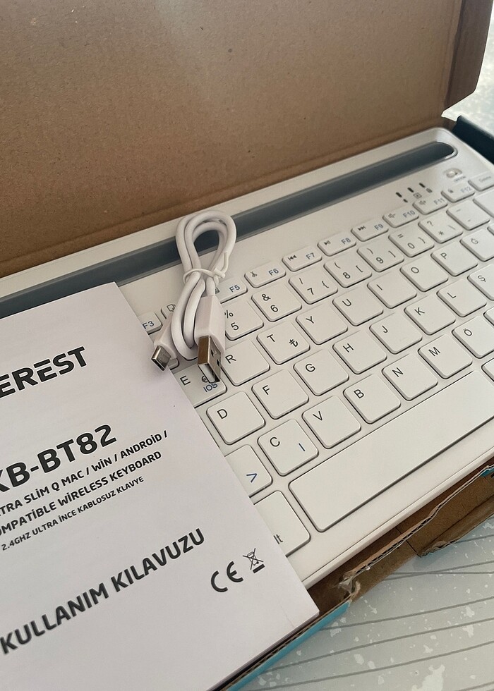 Bluetooth klavye - Görsel 2